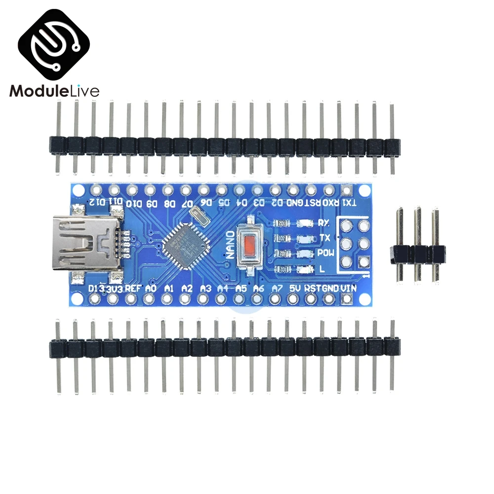 Nano Mini USB с Загрузчиком совместимая плата контроллера 3 0 Для Arduino CH340 драйвер v3.0