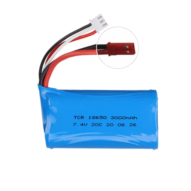 Batteries Li-Pol / Li-Ion : Batterie Li-Po 7,4V 2000mAh 25C