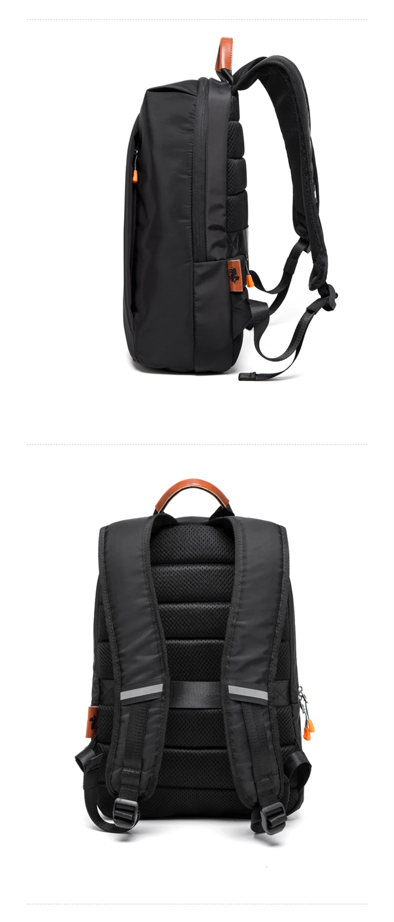 BISON DENIM 15,6 дюймов рюкзаки для ноутбука для мужчин и женщин водонепроницаемый рюкзак для путешествий спортивный школьный рюкзак N2910