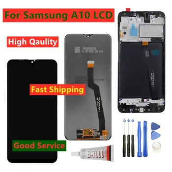 

6.2" For Samsung Galaxy A10 Lcd Touch Screen Digitizer Assembly With Frame For Samsung A10 A105 A105F A105FD A105A Display