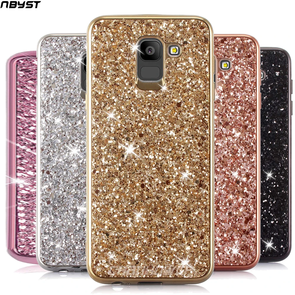 

Bling Glitter Soft Silicon Case For Samsung Galaxy S4 S5 NEO S6 S7 S8 S9 EDGE PLUS A3 A5 A6 A7 A8 A9 S10 A30 A50 A70 PLUS Cover