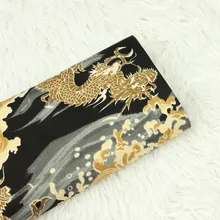 Полуметровый саржевый плотный Чистый хлопок ткань мягкий ветерок Дракон Печать, ручной работы DIY сумка материал изделия T672