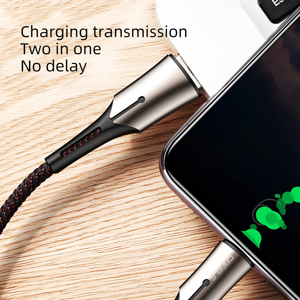 FDBRO кабель для быстрой зарядки 5A type C USB кабель для телефонов huawei samsung Xiaomi Oneplus кабели синхронизации данных из цинкового сплава