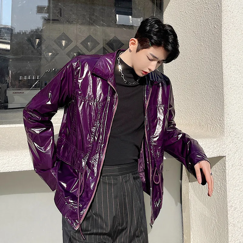 2021 Autumn Fashion Purple Shiny 