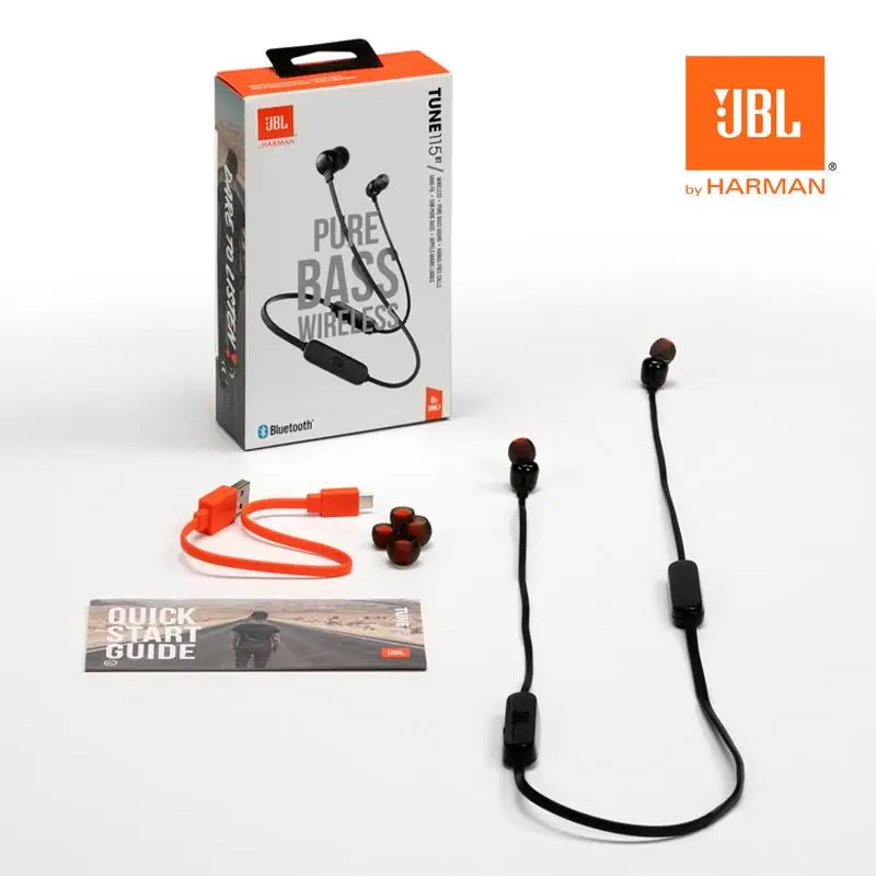 Stavning landsby ting Jbl Tune 115bt In-ear Headset, Headset Reproduce That Same Jbl Sound,  Punching Out Bass That's Both Deep And Powerful. - Earphones & Headphones -  AliExpress