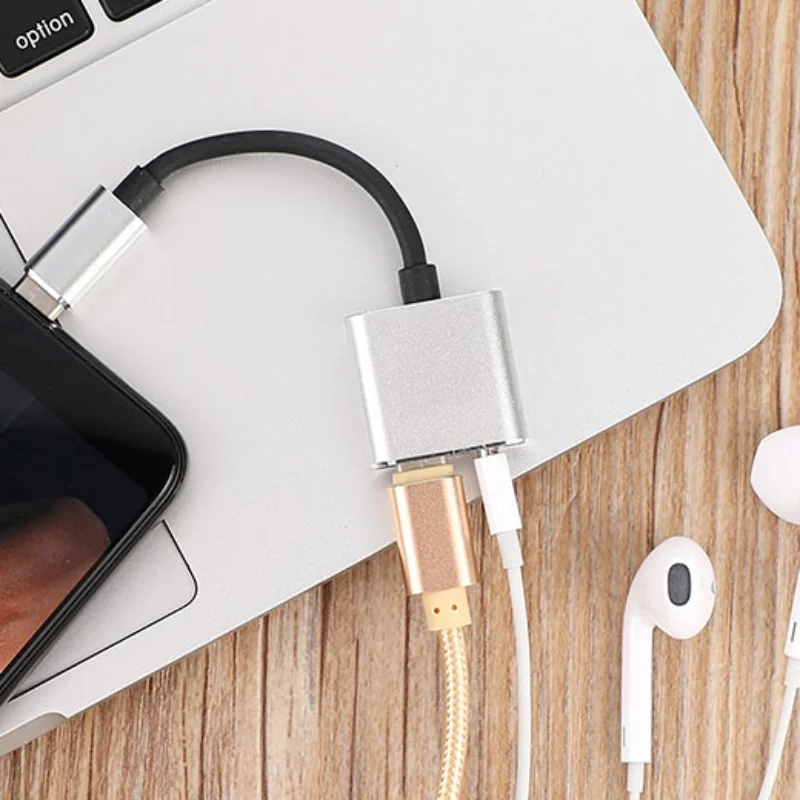 Type C до 3,5 мм разъем для наушников адаптер 2 в 1 USB C аудиокабель конвертер зарядка сплиттер для наушников адаптер для samsung