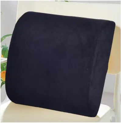 2 In 1 Bamboo Fiber Memory Foam Seat Cushion Back Cushion Slow Rebound Waist Support Set for Home Office Health Care Chair Pad 