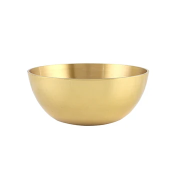 

Kitchen Utensil Brass Handmade Golden Tableware God Buddha Worship Home Decor Buddhist Offering Bowl Gift Water Rice Disciples