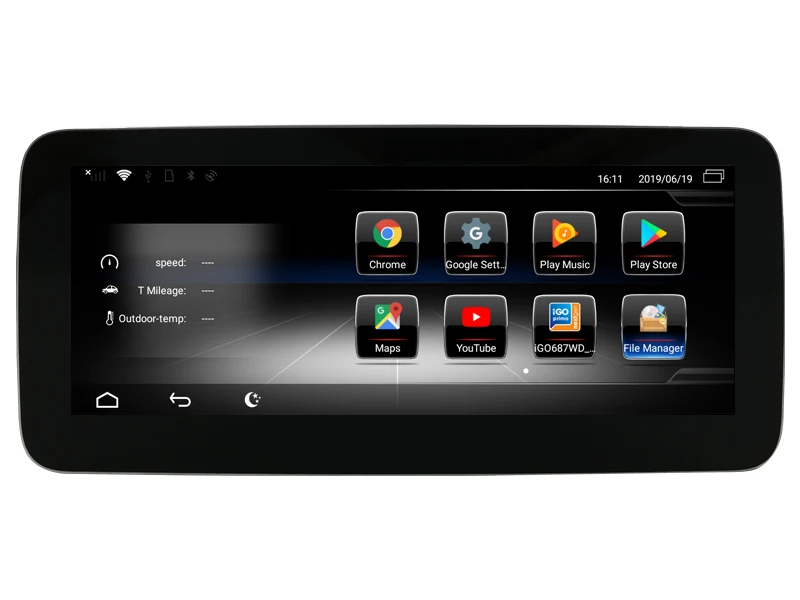 AVGOTOP большой экран Android 7,1/9,0 GPS автомобильный радиоприёмник dvd-плеер для MERCEDES-BENZ B-class W246 B180 B200 B220 B250 B260