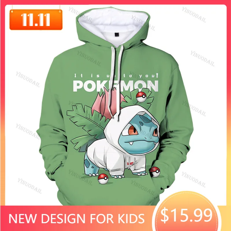 

Cartoon Anime 3 To 14 Years Kids Hoodies Shooting Anime 3D Printed Sweatshirt Men and Women Cartoon Jacket Tops Teen Clothes