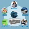 300/200/150/100/50Pcs POWECOM Disposable Face Mask 4-Layer Nonwoven Activated Carbon Mask Protective Dustproof Respirator Masks 5