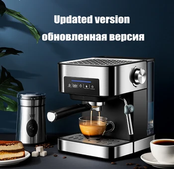 

1.6L Espresso Electric Coffee Machine Express Electric Foam Coffee Maker Electric Milk Frother Kitchen Appliances 220V