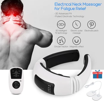 

Relieve neck pain massageador electrico acupuntura relax antistress saude Promote blood pressure circulation magnetoterapia