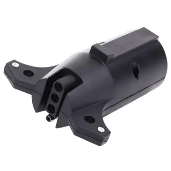 

General purpose universal Trailer connector plug round 7-pin to 4-pin connector US standard 12V