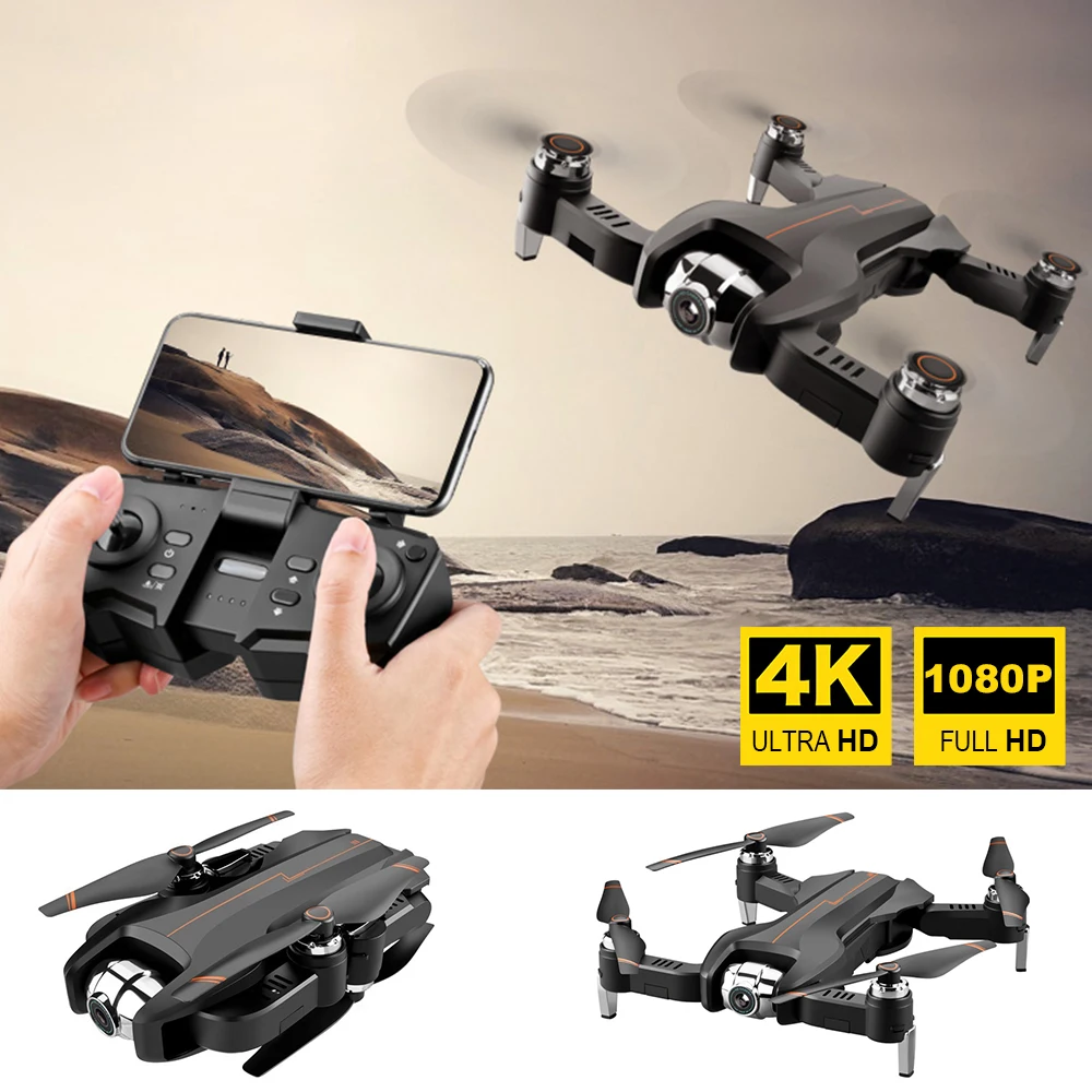 S5 WiFi FPV Drone 1080P 4K Wide-Angle HD Camera Live Video RC Toys Drones Quadcopter Drohne Quadrocopter Helikopter Droni Selfie