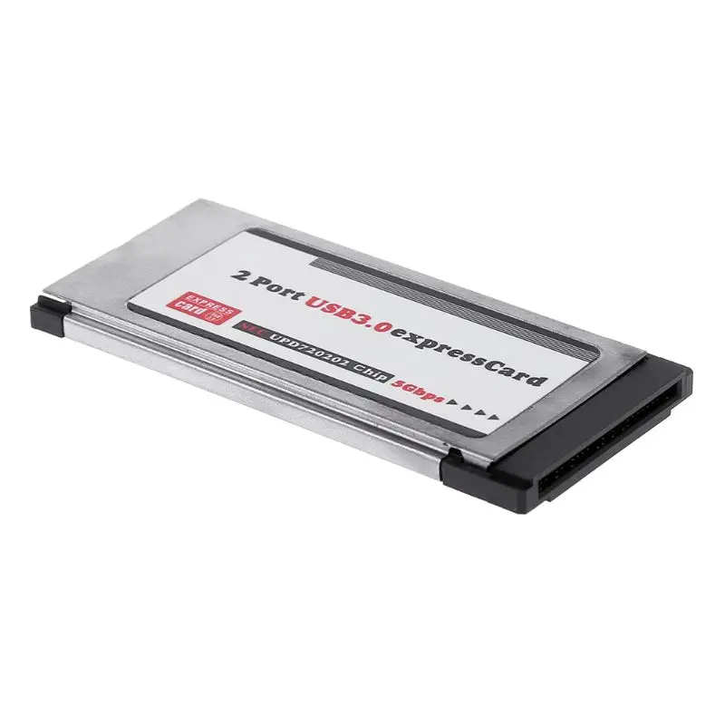2 Port USB 3.0 to Express Card ExpressCard 34mm/54mm Adapter Hidden For laptop 