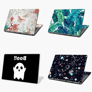

Boo ghost electronic Laptop skin notebook stickers for 15" 15.6" 13" 13.3" 14" computer sticker for macbook hp acer xiaomi Asus