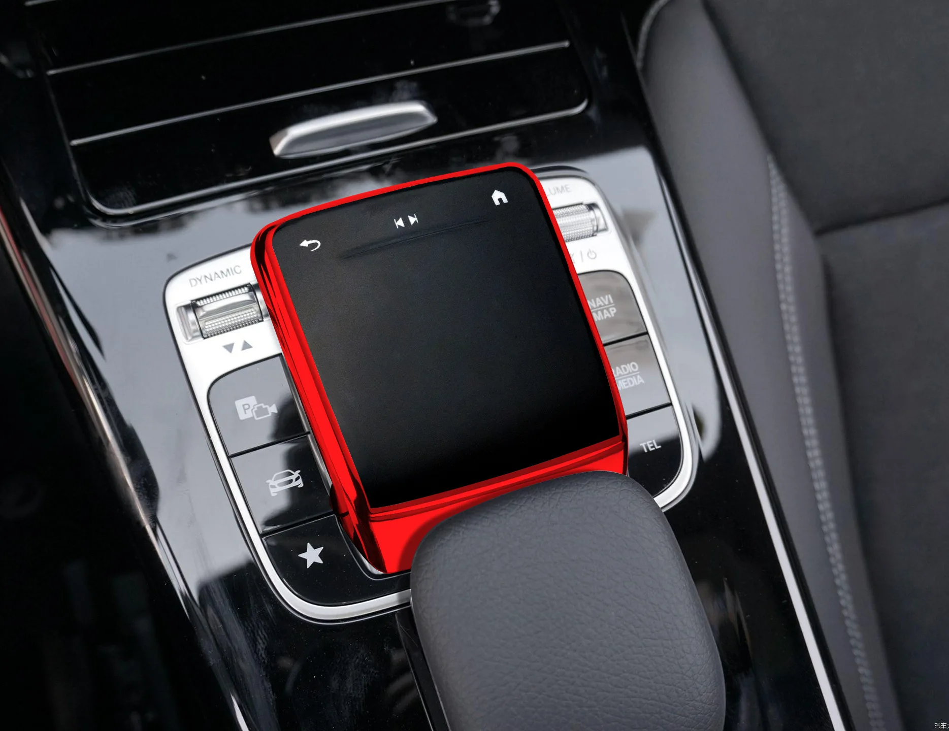 Car Accessories For Mercedes Benz A B CLA GLE GLS GLB Class W177 W247 C118 W167 TPU  Center Control Mouse Screen Protector Cover