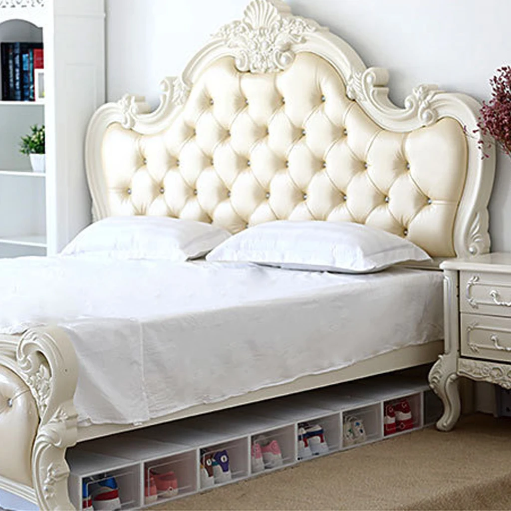 6 шт./компл. утолщенный прозрачный ящик с откидной крышкой для обуви Детская