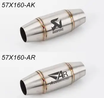 

35mm motorcycle modified exhaust pipe muffler universal back pressure drum catalyst muffler DB KILLER