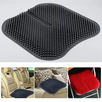 

3D Silicone Car Seat Cushion Car Seat Cover Breathable Non Slip Elastic Massage Cushion Protector Mat Pad Office Seat Cushion