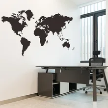 FX1252 стиль внешней торговли резная карта мира офисная стена спальня гостиная настенная бумага настраиваемая