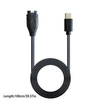 

For Garmin-Fenix6 6S 6X 5 5S 5X Forerunner 245 Type-c Fast Charger Data Cable XXUC