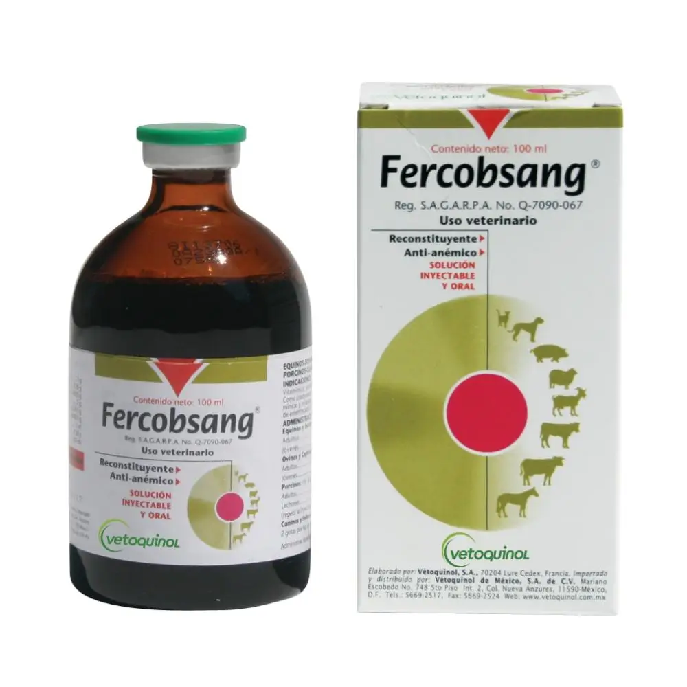 

Vetoquinol Fercobsang 100ml For Cats&Dogs