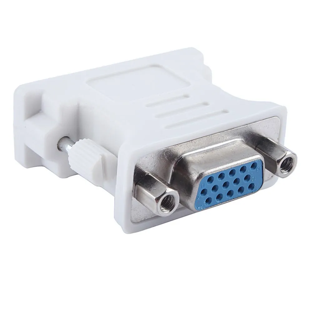 

DVI-I 24+5 Pin DVI to VGA Male to Female Video Converter Adapter for PC Laptop