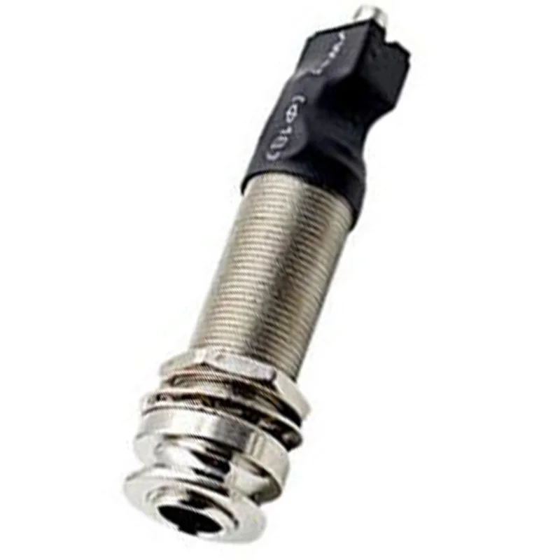 Звукосниматель для фолк-гитары pick Up Piezo Cable Stick 6,35 мм концевой штыревой разъем под седло