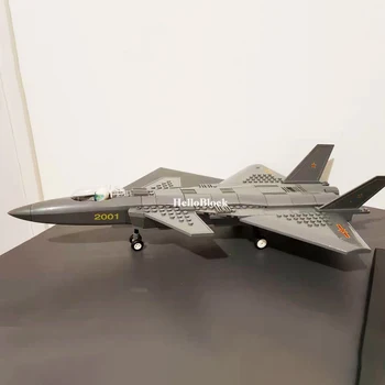 

Military Series J-20 Aircraft Fighter Stealth Fighter Building Blocks Carrier Fighter Bricks 3D Modle Collection Toy Kids 4003