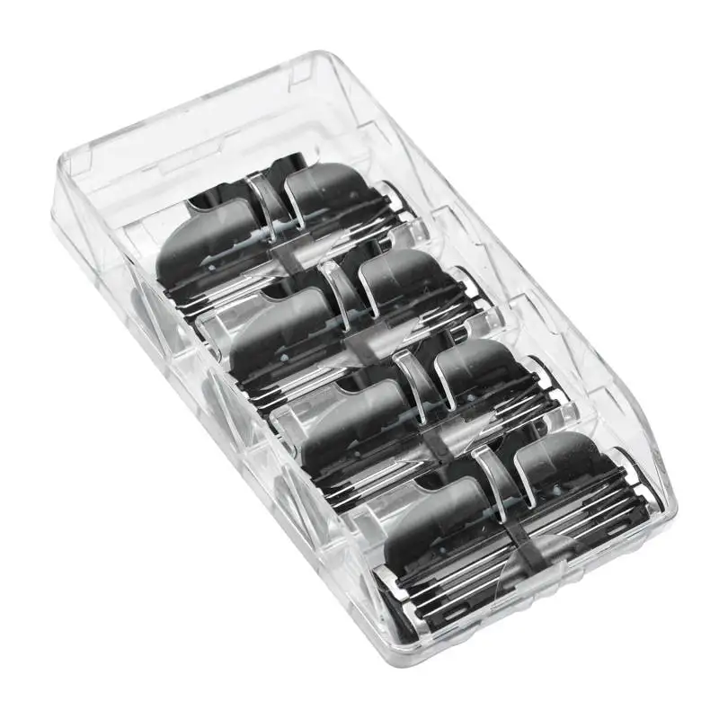 Razor Blades Compatible for Mache 3 Machine Shaving Razor Blade for Men Face Care 4