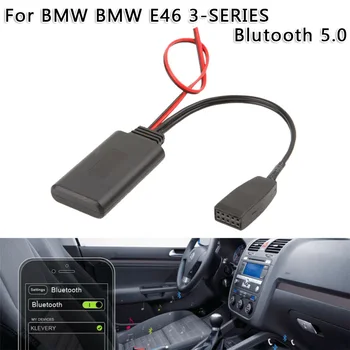 

Accessories Bluetooth 5.0 Audio Cable Adapter For BMW E46 3Series Business CD Head Unit Fits For BMW Model With Bussiness CD