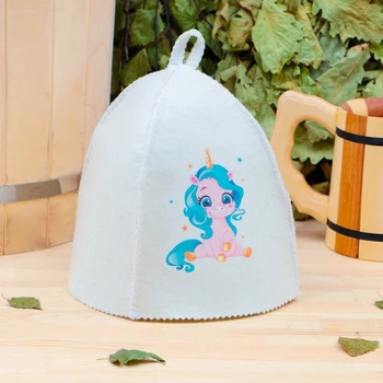 

Bath hat with children's print "Unicorn" 4211593