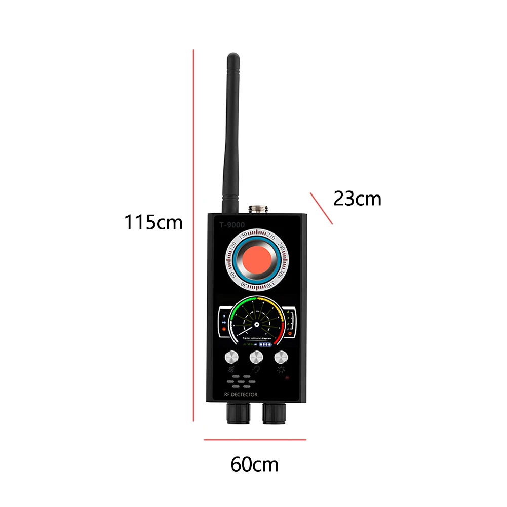 Gps камера детектор Магнитный зонд трекер портативный радиочастотный сигнал автоматический перезаряжаемый прибор обнаружения устройств подслушивания анти шпион Многофункциональный сканер
