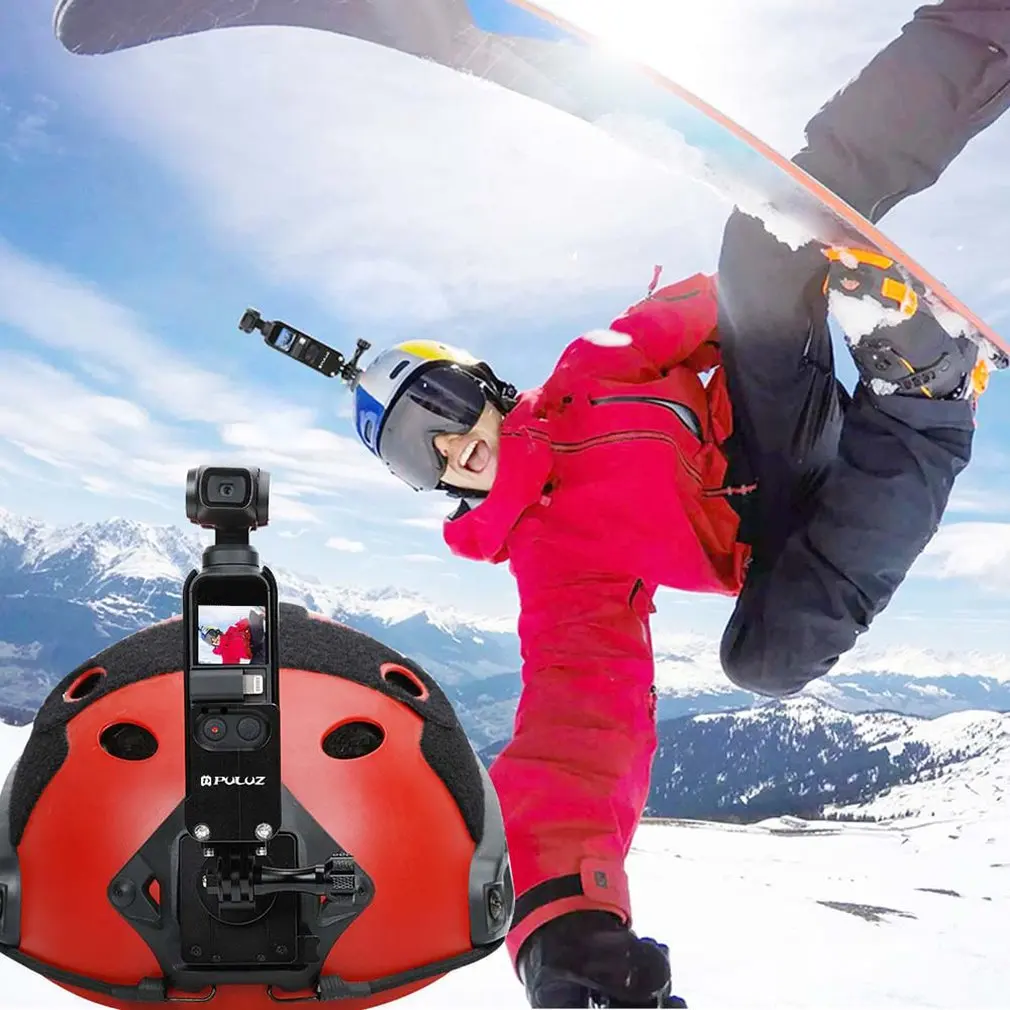 PULUZ корпус CNC алюминиевый сплав защитный чехол для DJI OSMO Карманный карданный аксессуары
