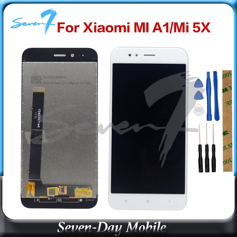 

New LCD For Xiaomi Mi A1 LCD Display Touch Screen Digitizer Assembly Replacement For MiA1 Mi5X Mi 5X LCD Screen With Frame