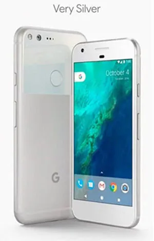 Very Silver Google Pixel XL, Google phone, Android phone, 32 ГБ, 128 ГБ rom, мобильный телефон, 5,5 дюймов, Snapdragon, четыре ядра, 4G, отпечаток пальца - Цвет: Very Silver
