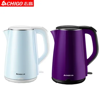 

Chigo Zhigao ZD-D1801 Electric Kettle Household 304 Stainless Steel Kettle Automatic Power-off Insulation