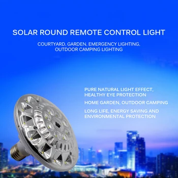 

Solar Camping Lamp 22 LED Rechargeable LED Bulb Lamp Solar Charge Portable Emergency Night Market Light Outdoor Camping Home