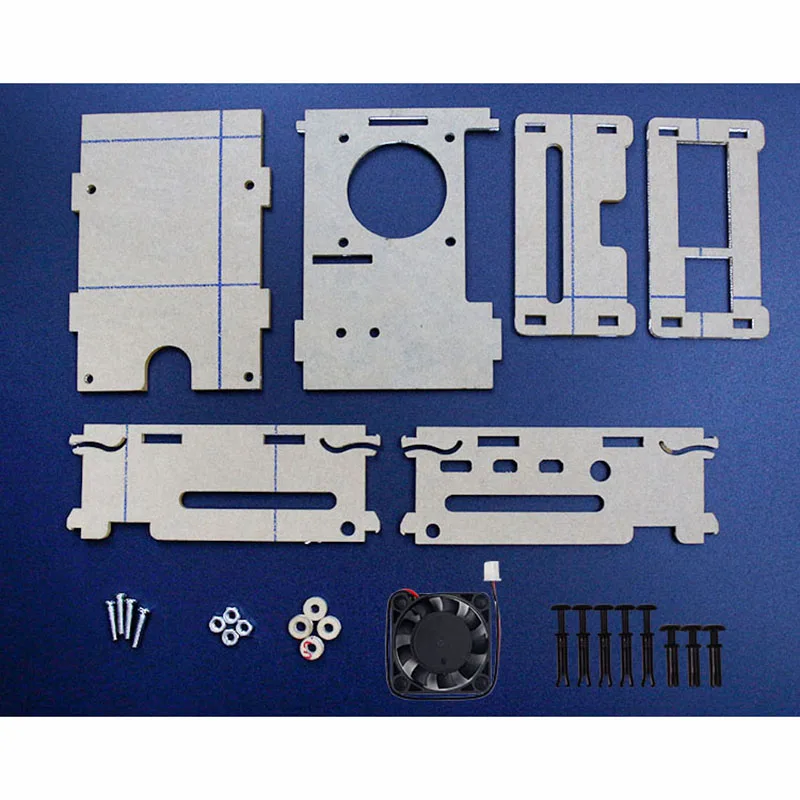Чехол Raspberry Pi 4 с вентилятором 3 в 1 комплект охлаждения камерой подставка для Model