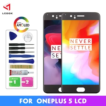 

AMOLED A5000 LCD For Oneplus 5 Lcd Display Touch Screen Digitizer Assembly Replacement Parts Panel For One plus 5 Display