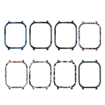 

PC Protective Case Colorful Print Watch Screen Protector for HUami Amazfit GTS