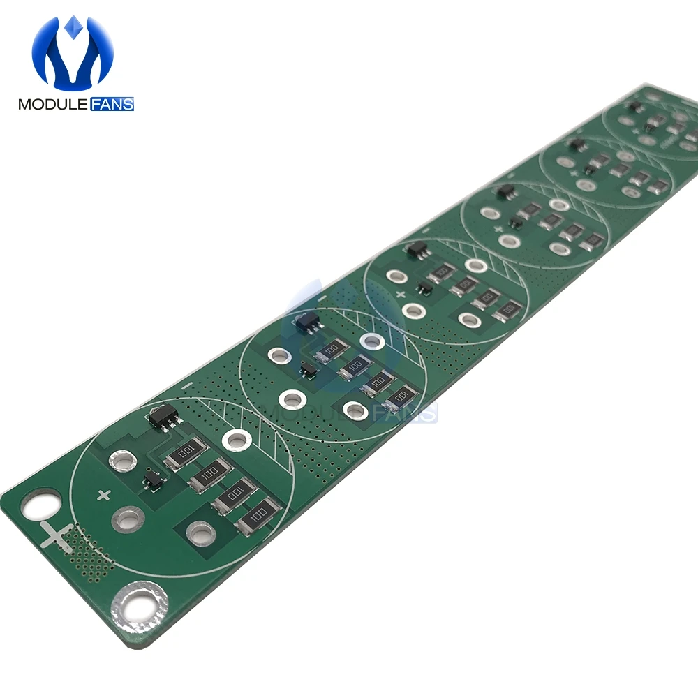 

6PCS Single Row Super Farad Capacitor Balancing Protection Board 360F 400F 500F 700F 4 Pin Capacitor Protection Board