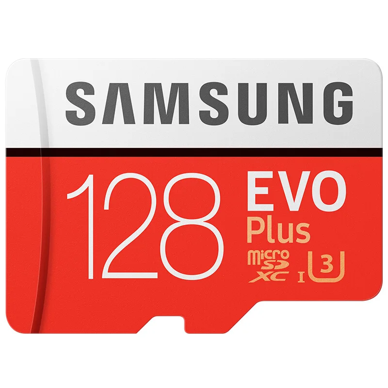 SAMSUNG карта памяти micro sd 128GB EVO Plus класс 10 Водонепроницаемая TF Память sim-карта для смартфонов