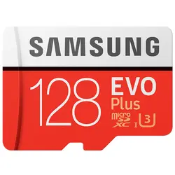Карта памяти Samsung micro sd 128 GB EVO Plus Class10 Водонепроницаемый TF Memoria Sim карты для смартфонов