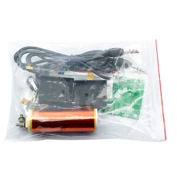 

Finished Transmission Plasma Science Toy Model DIY Educational Mini Play Music Coil Set Speaker Wireless Assembled Electronic