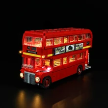 Levou Kit de Luz Para lego CREATOR ESPECIALISTA a London bus Compatível Com 10258 e 21045 blocos set (para não incluir o carro)