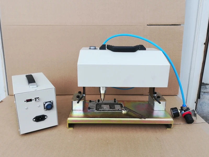 Станок фирмы jinan с ЧПУ Типа CNC Ручной Электронный нумерации маркировочная машина для нержавеющей стали точка peen быстрая скорость маркировочная машина сделано в Китае