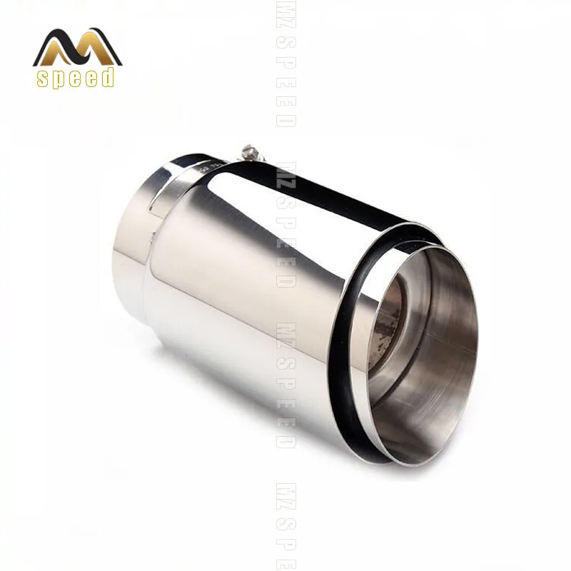 

Car accessories Exhaust pipe muffler 304 stainless steel tail throat muffler General exhaust pipe decorative muffler pipe